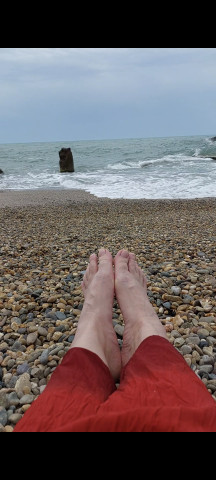 Мои ножки. Люблю их везде пихать...